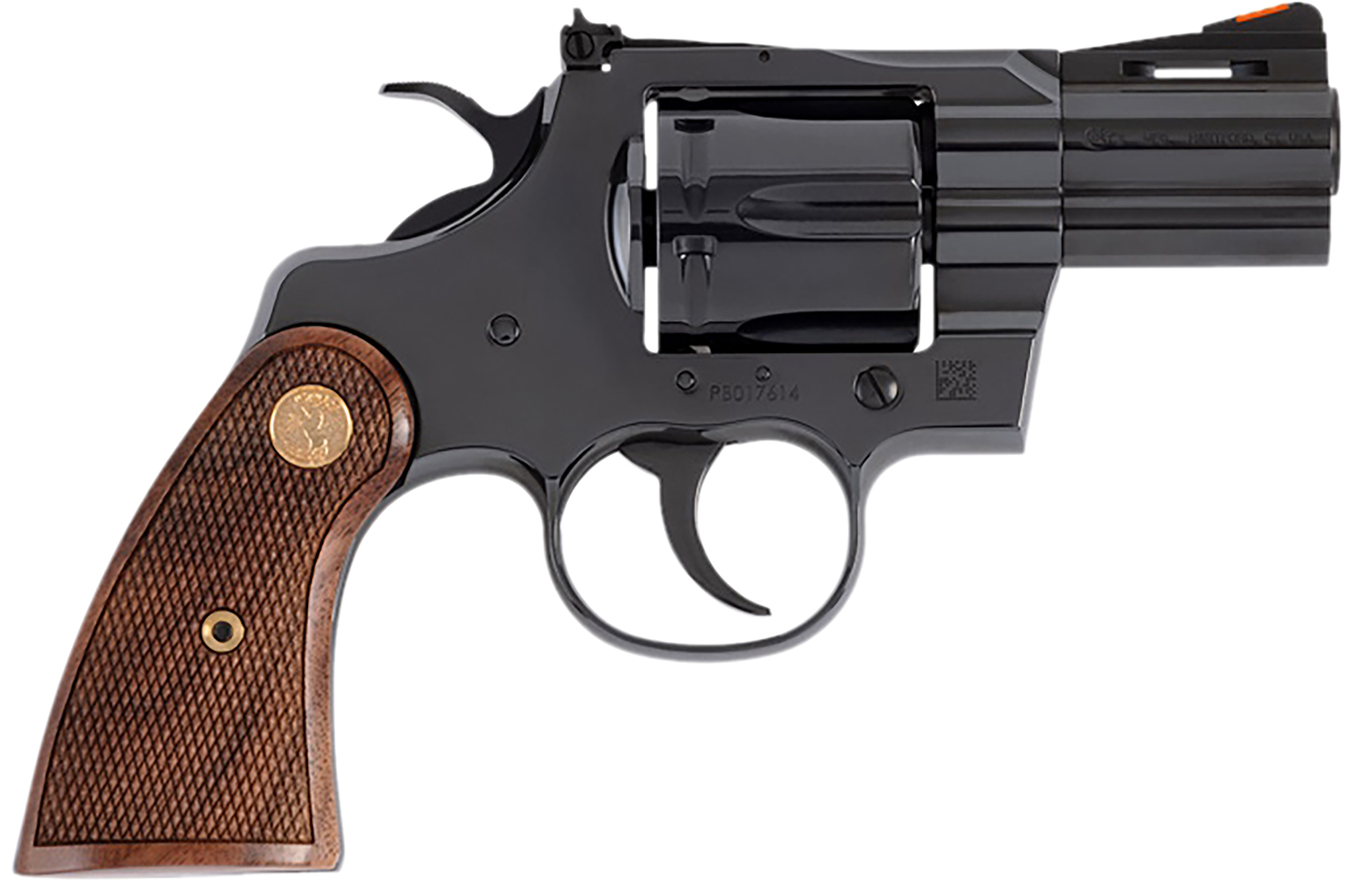 Colt Python 357 Mag/38 Special 2.5″ Blued Carbon Steel