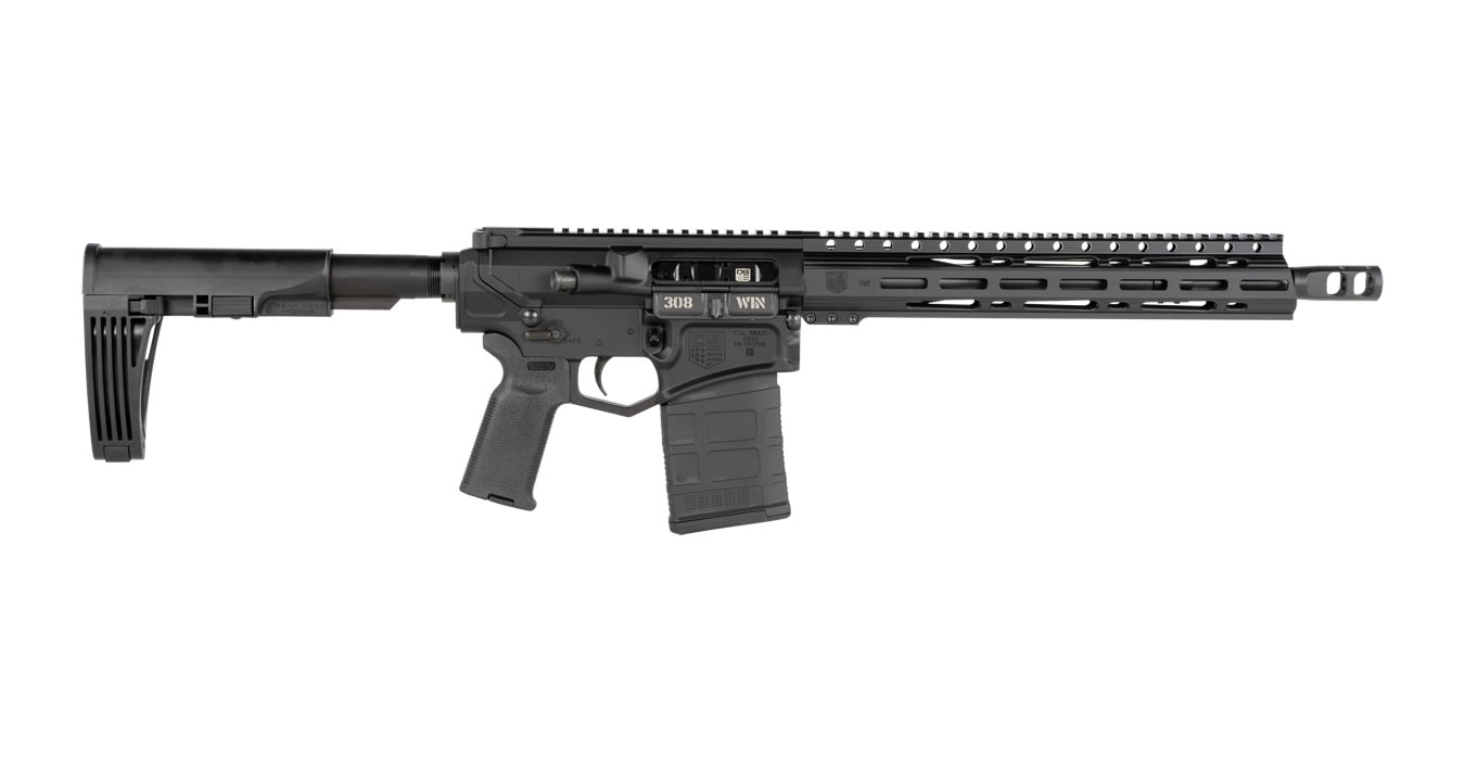 Diamondback DB10 308 Win Semi-Automatic AR Pistol with Tailhook MOD 2 brace – California Pistol